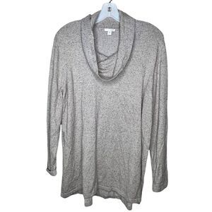 J. Jill Silk Blend Cowl Neck Sweater